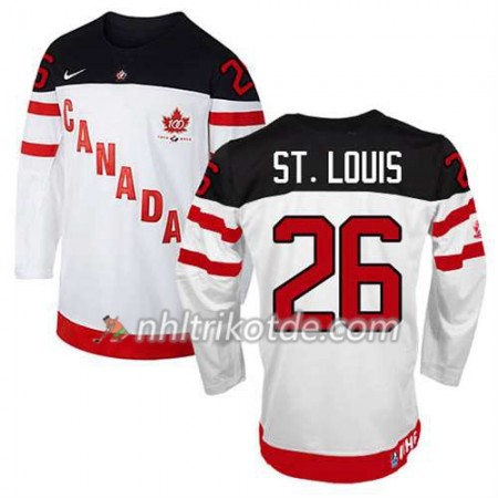 Canada Team Trikot Martin St. Louis #26 100th Anniversary Weiß - Kinder