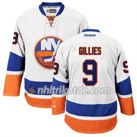 Reebok New York Islanders Trikot Clark Gillies #9 Auswärts Weiß - Herren