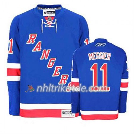 Reebok New York Rangers Trikot Mark Messier #11 Heim Blau - Herren