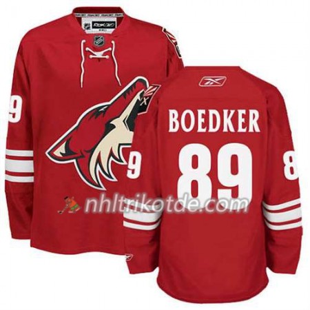 Reebok Arizona Coyotes Trikot Mikkel Boedker 89 Burgundy Rot Heim - Herren