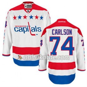 Reebok Washington Capitals Trikot John Carlson #74 Ausweich Weiß - Herren