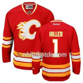Reebok Calgary Flames Trikot Jonas Hiller #1 Ausweich Rot - Herren