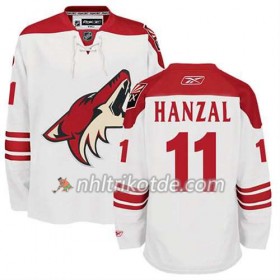 Reebok Arizona Coyotes Trikot Martin Hanzal 11 Weiß Auswärts - Herren