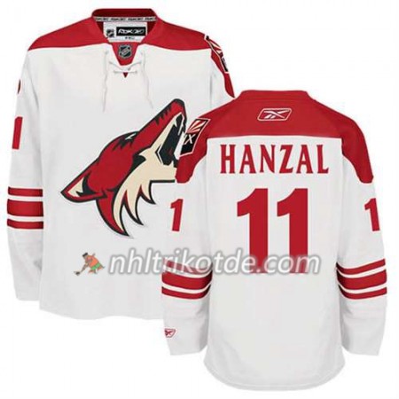 Reebok Arizona Coyotes Trikot Martin Hanzal 11 Weiß Auswärts - Herren