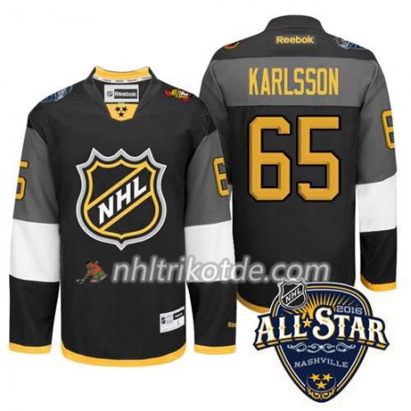 2016 All Star Ottawa Senators Trikot Erik Karlsson #65 Schwarz - Herren