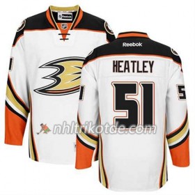 Reebok Anaheim Ducks Trikot Dany Heatley #51 Auswärts Weiß - Herren