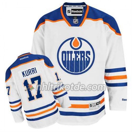 Reebok Edmonton Oilers Trikot Jari Kurri #17 Auswärts Weiß - Herren