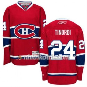 Reebok Montreal Canadiens Trikot Jarred Tinordi #24 Heim Rot - Herren
