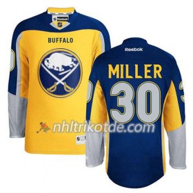 Reebok Buffalo Sabres Trikot Ryan Miller 30 Ausweich Gold - Herren