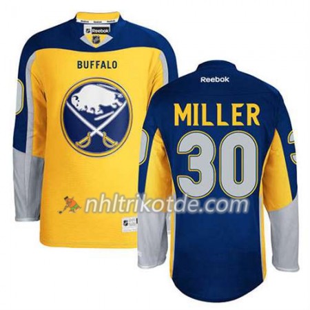 Reebok Buffalo Sabres Trikot Ryan Miller 30 Ausweich Gold - Herren