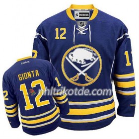 Reebok Buffalo Sabres Trikot Brian Gionta #12 Heim Blau - Herren