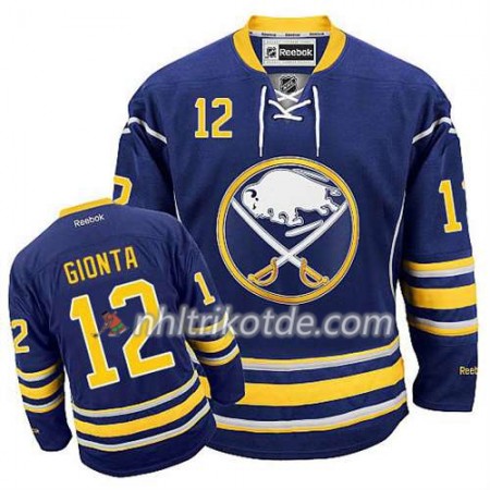 Reebok Buffalo Sabres Trikot Brian Gionta #12 Heim Blau - Herren
