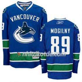 Reebok Vancouver Canucks Trikot Alexander Mogilny #89 Heim Blau - Herren