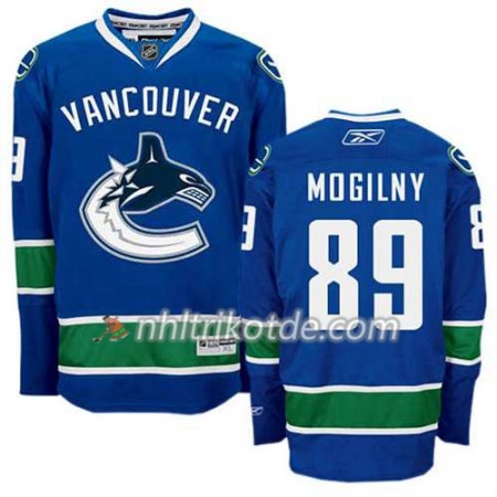 Reebok Vancouver Canucks Trikot Alexander Mogilny #89 Heim Blau - Herren Reebok Vancouver Canucks Trikot Alexander Mogilny #89 Heim Blau - Herren