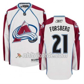 Reebok Colorado Avalanche Trikot Peter Forsberg #21 Auswärts Weiß - Herren