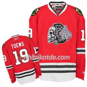 Chicago Blackhawks Trikot Jonathan Toews #19 Skull Rot - Kinder