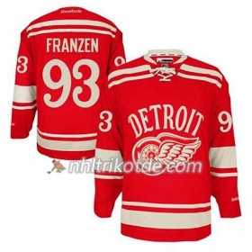Reebok Detroit Red Wings Trikot Johan Franzen #93 2014 Winter Classic Rot - Herren