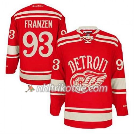 Reebok Detroit Red Wings Trikot Johan Franzen #93 2014 Winter Classic Rot - Herren