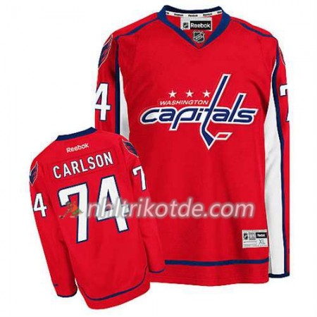 Reebok Washington Capitals Trikot John Carlson #74 Heim Rot - Herren