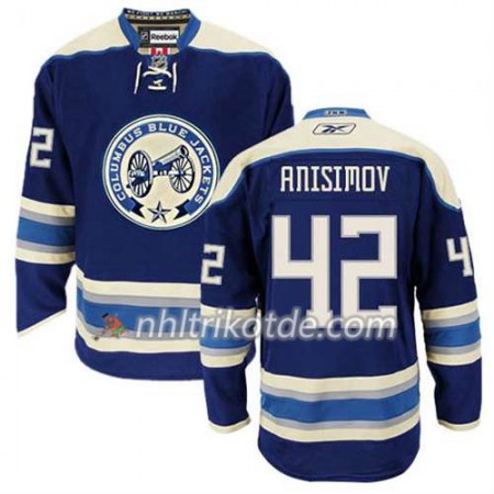 Reebok Columbus Blue Jackets Trikot Artem Anisimov #42 Ausweich Blau - Herren