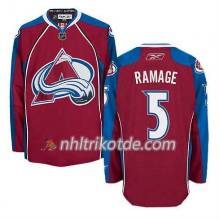 Reebok Colorado Avalanche Trikot Rob Ramage #5 Heim Rot - Herren