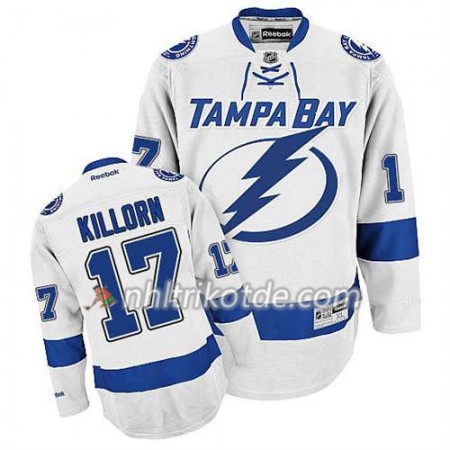 Reebok Tampa Bay Lightning Trikot Alex Killorn #17 Auswärts Weiß - Herren