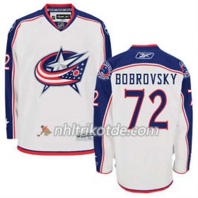 Reebok Columbus Blue Jackets Trikot Sergei Bobrovsky #72 Auswärts Weiß - Herren