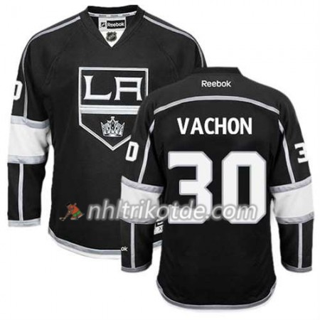 Reebok Los Angeles Kings Trikot Rogie Vachon #30 Heim Schwarz - Herren