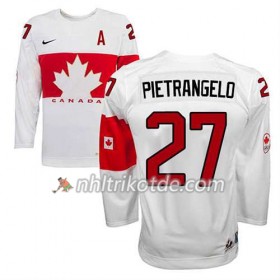 Reebok Canada Team Trikot Alex Pietrangelo #27 Heim Weiß - Herren