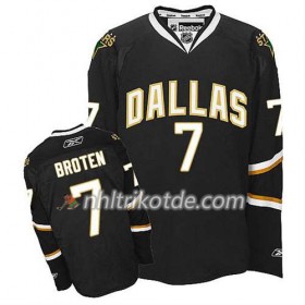 Reebok Dallas Stars Trikot Neal Broten #7 Premier Schwarz - Herren