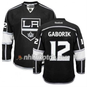 Reebok Los Angeles Kings Trikot Marian Gaborik #12 Premier Heim Schwarz - Dame