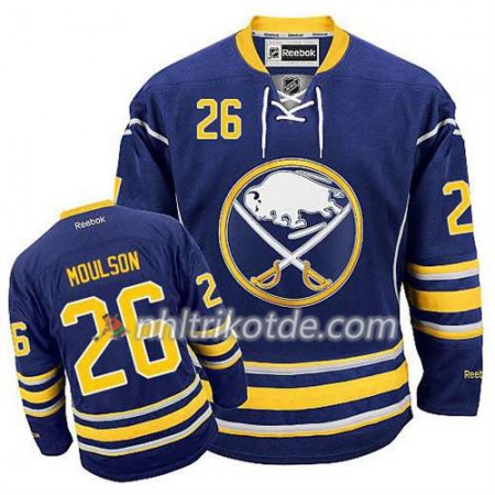 Reebok Buffalo Sabres Trikot Matt Moulson #26 Heim Blau - Herren