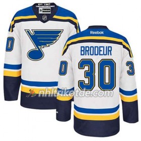 Reebok St. Louis Blues Trikot Martin Brodeur #30 Auswärts Weiß - Herren