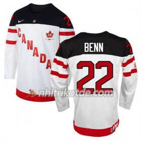 Reebok Canada Team Trikot Jamie Benn #22 100th Anniversary Weiß - Herren