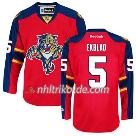 Reebok Florida Panthers Trikot Aaron Ekblad #5 Heim Rot - Herren