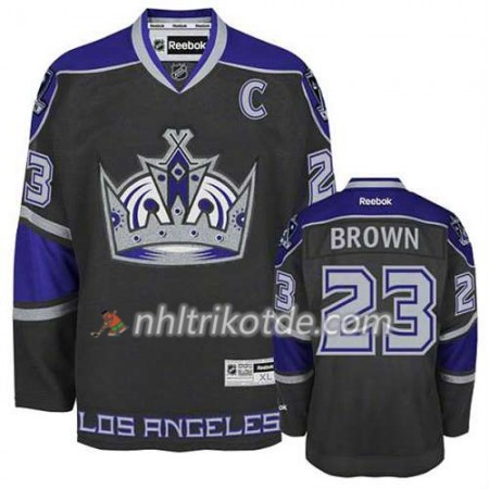 Reebok Los Angeles Kings Trikot Dustin Brown #23 Ausweich Schwarz - Herren