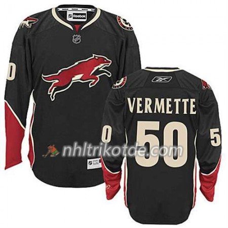 Reebok Arizona Coyotes Trikot Antoine Vermette 50 Schwarz Ausweich - Herren