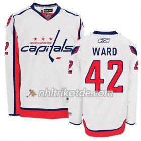 Reebok Washington Capitals Trikot Joel Ward #42 Auswärts Weiß - Herren