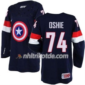 Reebok USA Team Trikot T. J. Oshie #74 Blau - Herren
