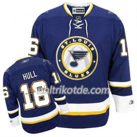 Reebok St. Louis Blues Trikot Brett Hull #16 Ausweich Blau - Herren