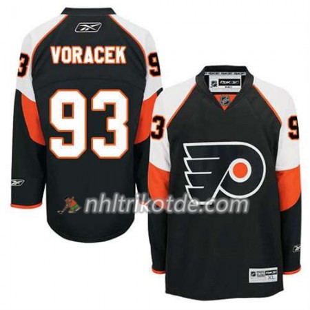 Reebok Philadelphia Flyers Trikot Jakub Voracek #93 Ausweich Schwarz - Herren
