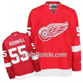 Reebok Detroit Red Wings Trikot Niklas Kronwall #55 Heim Rot - Herren