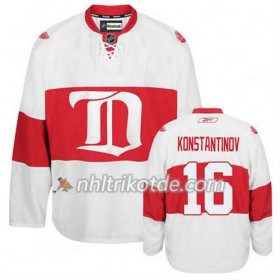 Reebok Detroit Red Wings Trikot Wladimir Konstantinov #16 Ausweich Weiß - Herren