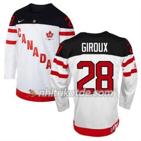 Reebok Canada Team Trikot Claude Giroux #28 100th Anniversary Weiß - Herren