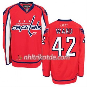 Reebok Washington Capitals Trikot Joel Ward #42 Heim Rot - Herren