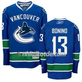 Reebok Vancouver Canucks Trikot Nick Bonino #13 Heim Blau - Herren