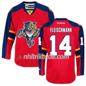 Reebok Florida Panthers Trikot Tomas Fleischmann #14 Heim Rot - Herren