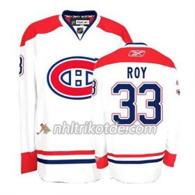 Reebok Montreal Canadiens Trikot Patrick Roy #33 Auswärts Weiß - Herren