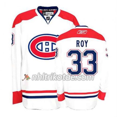 Reebok Montreal Canadiens Trikot Patrick Roy #33 Auswärts Weiß - Herren