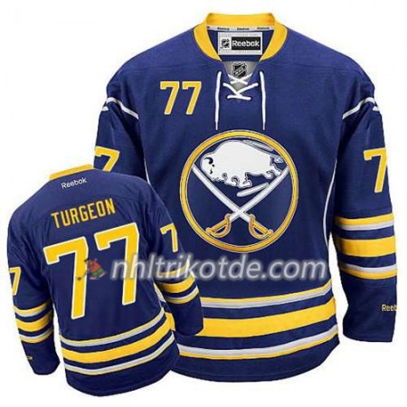 Reebok Buffalo Sabres Trikot Pierre Turgeon #77 Heim Blau - Herren